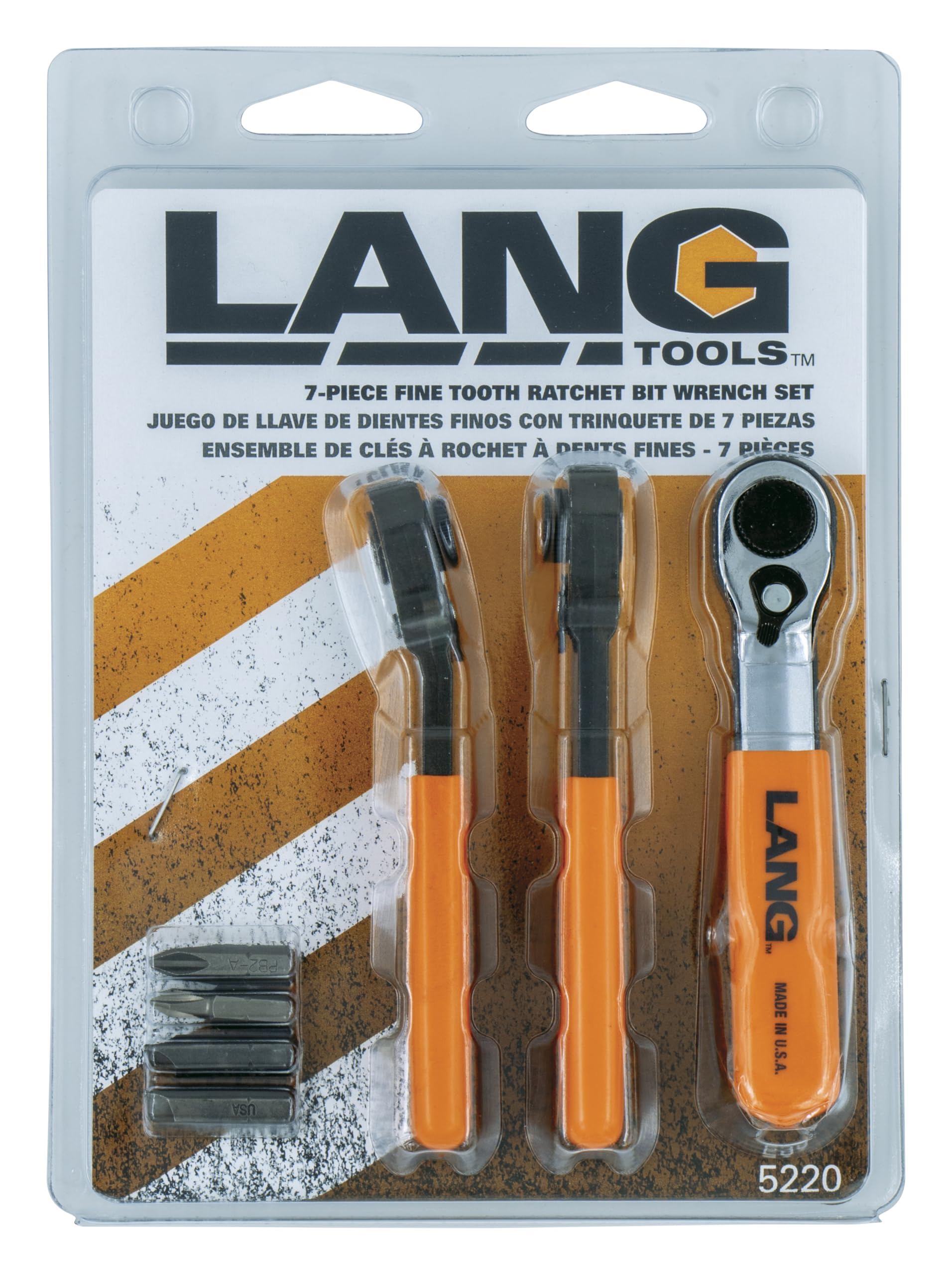 Amazon.com: Lang Tools 5220 7-Piece Fine Tooth Bit Wrench Set Amazon.com: Lang Tools 5220 7-Piece Fine Tooth Bit Wrench Set