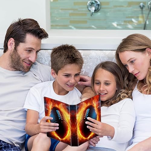 Miniatura 6 de Álbum de fotos de 4 x 6 pulgadas, capacidad para 60 fotos, cubierta de piel sintética, álbum de fotos con banda elástica fuerte, álbum de fotos