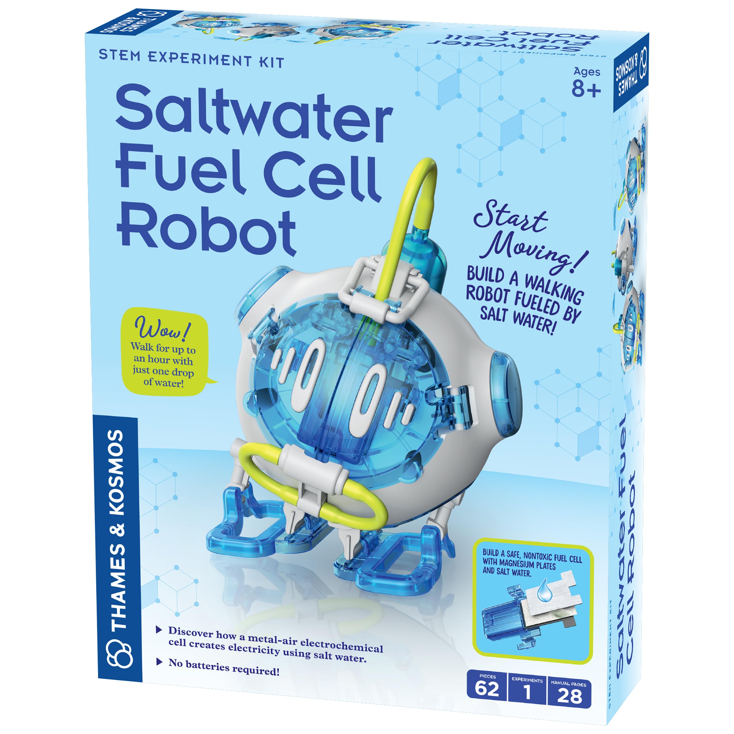 Thames &amp; Kosmos★Fuel Cell Amazon.com: Thames & Kosmos Saltwater Fuel Cell Robot STEM