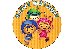 Happy Choice 7.5-Inch Edible Team Umizoomi Cake Toppers