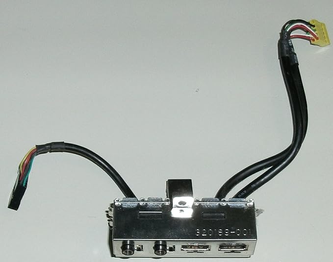 HP Front USB/Audio Panel with Cable (2xUSB Ports/Headphone/Microphone