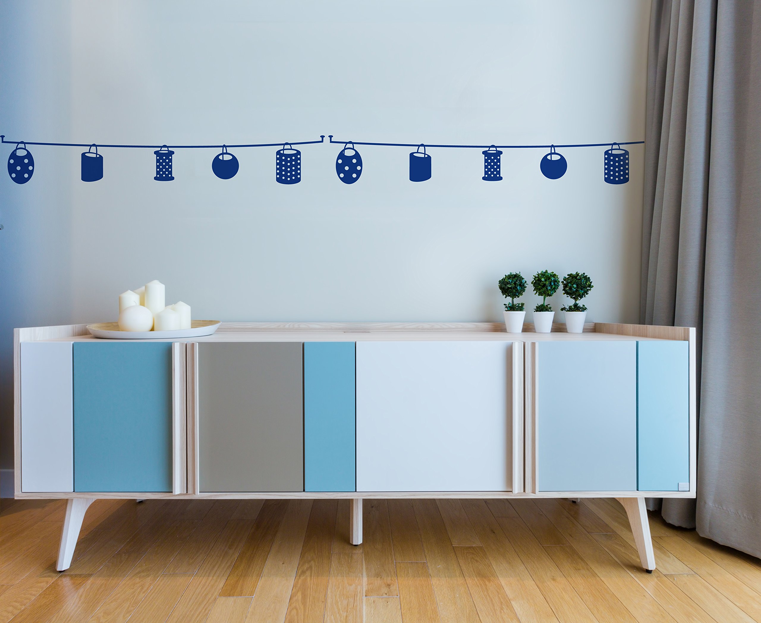 AdzifParty Border Wall Decals, Multicolored