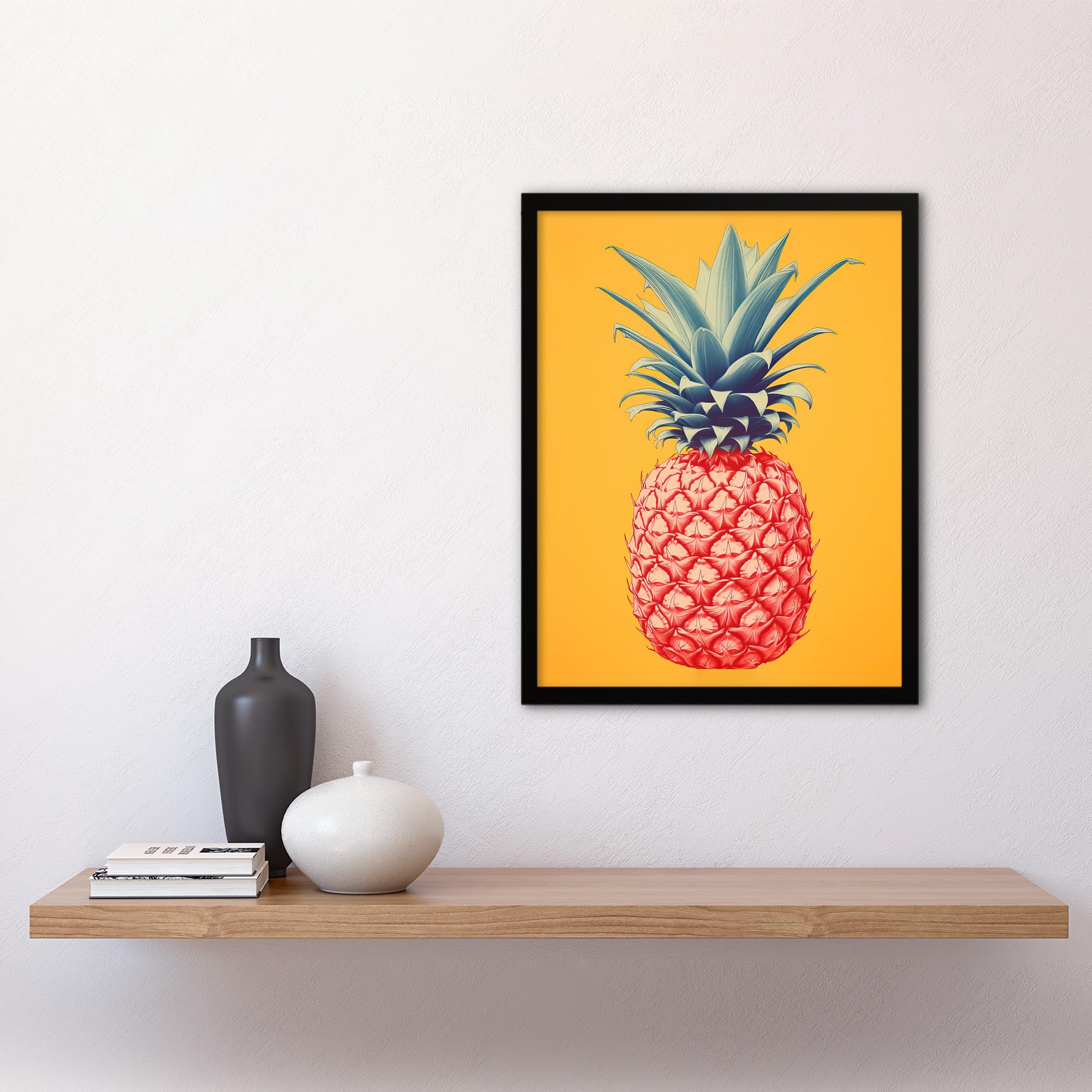 Amazon.com: Artery8 Pineapple Bold Vibrant Rich Red And Blue