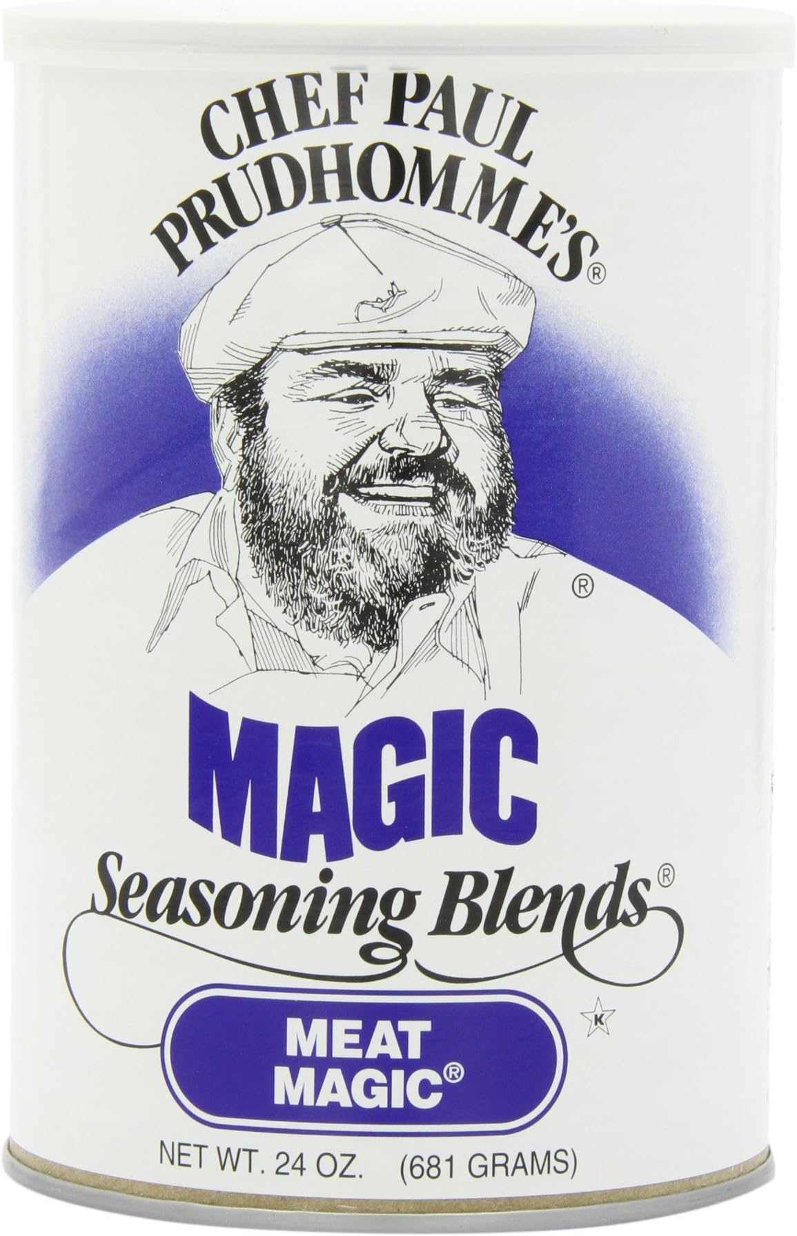 Chef Paul Meat Magic Seasoning, 24-Ounce Canisters (Pack of 2)