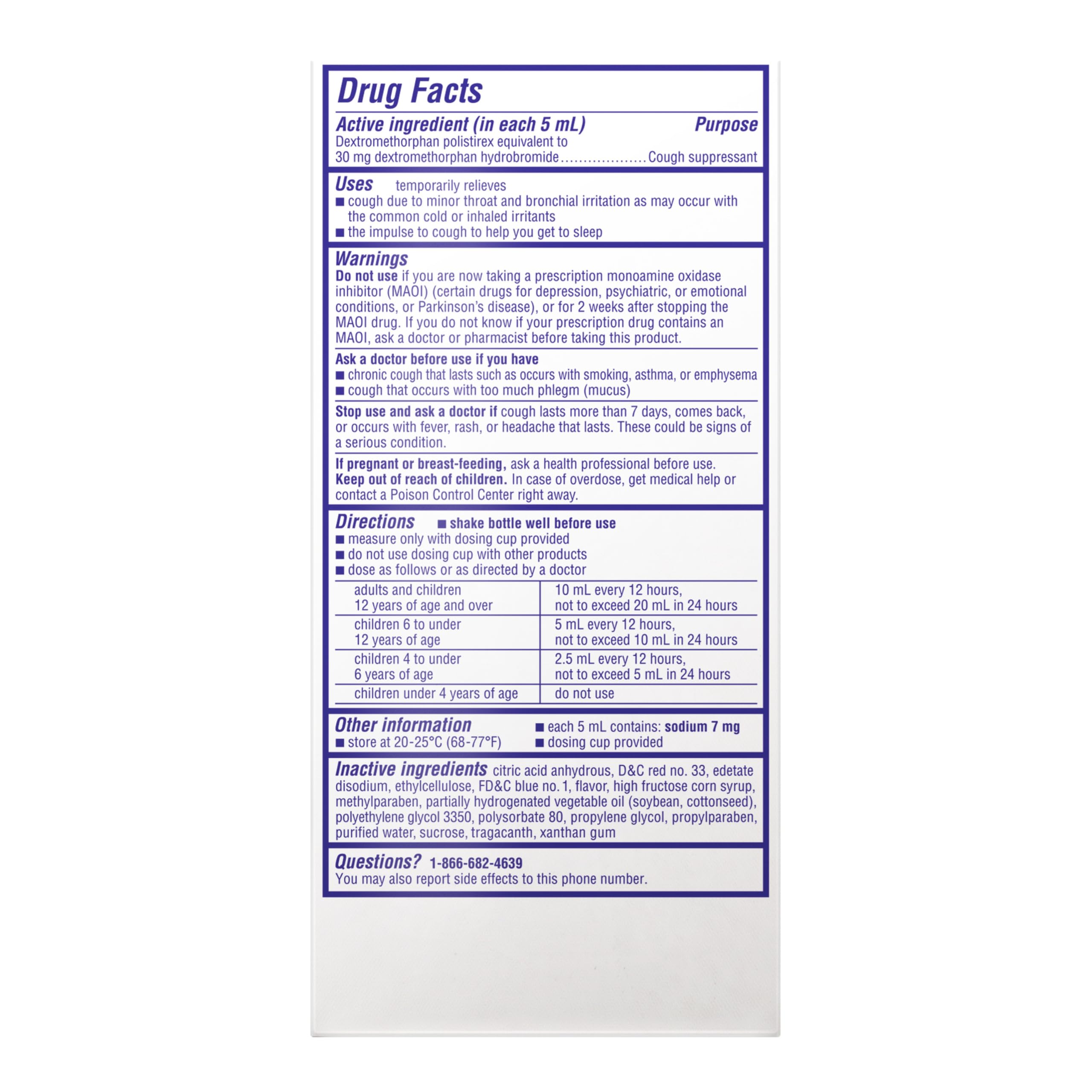 Delsym 12Hr Cough Medicine for Adults, Grape Flavor Cough Syrup, 5 FL OZ — Amazon image 10