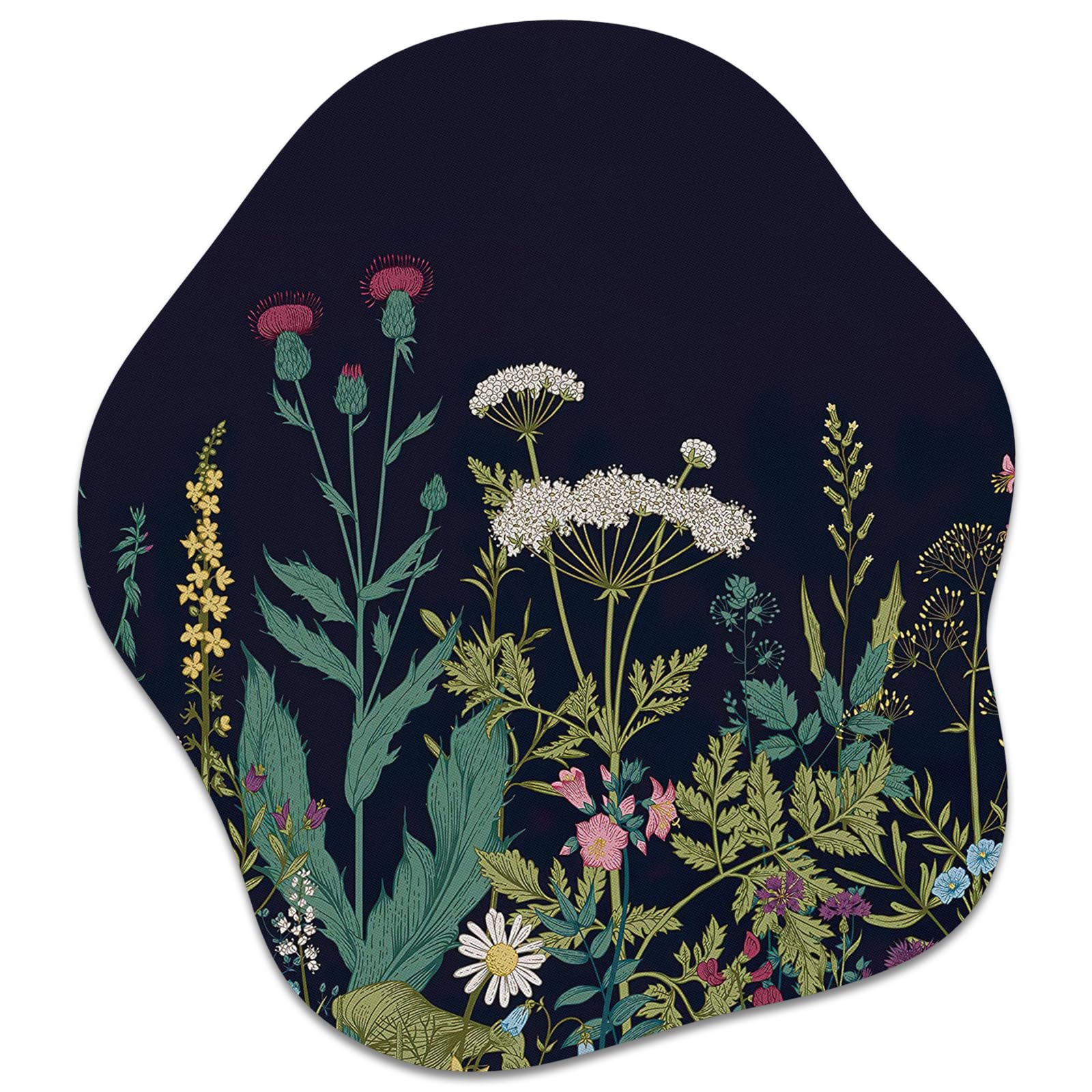 Rimilak Small Mouse Pad 6.5 x 7 Inch, Takes up Wrist and Mouse Space, Waterproof Compact Mini Mouse Mat for Laptop Computer Wireless Mouse Keyboard