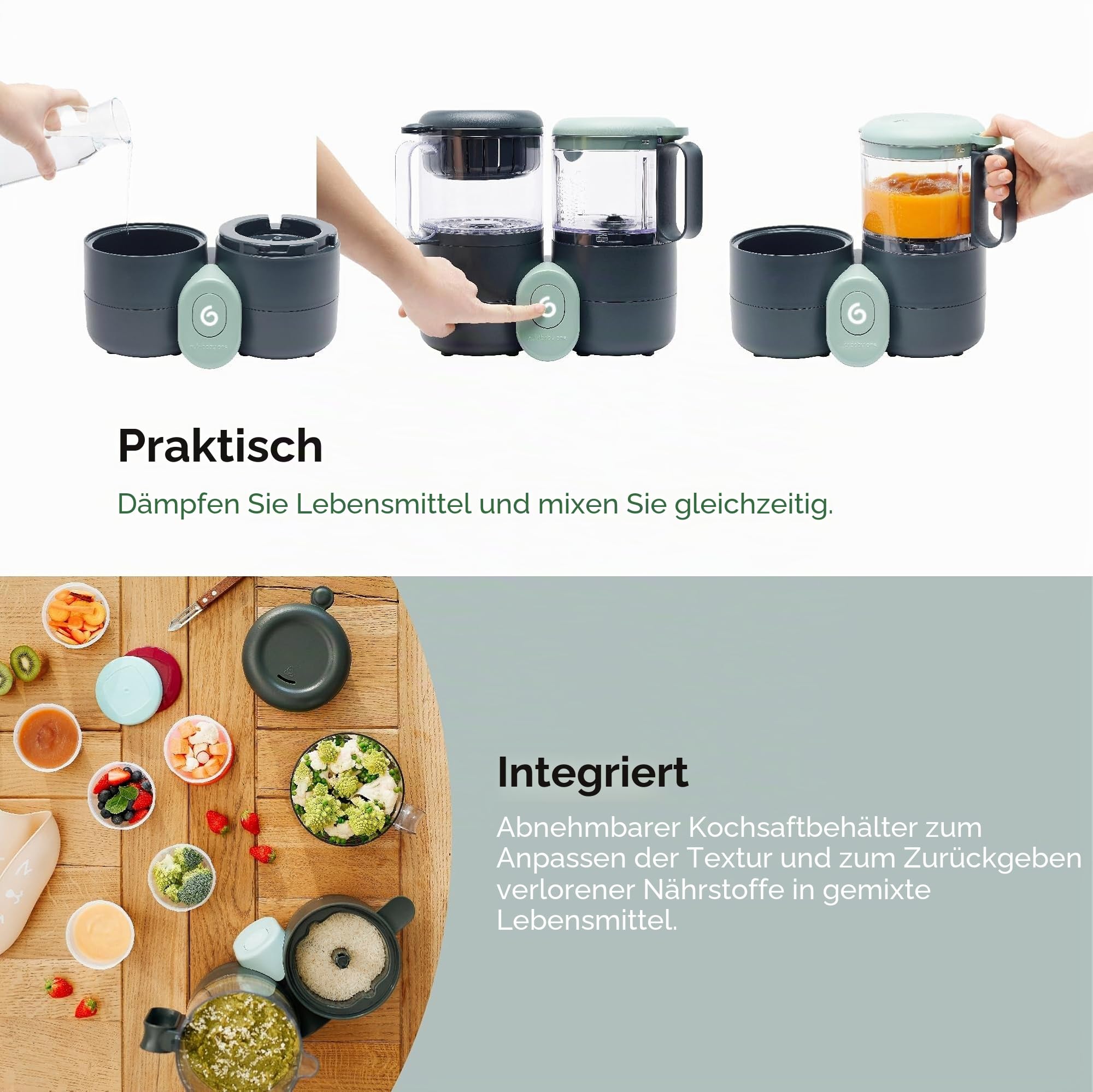 Babymoov Nutribaby One 4-in-1 Küchenmaschine