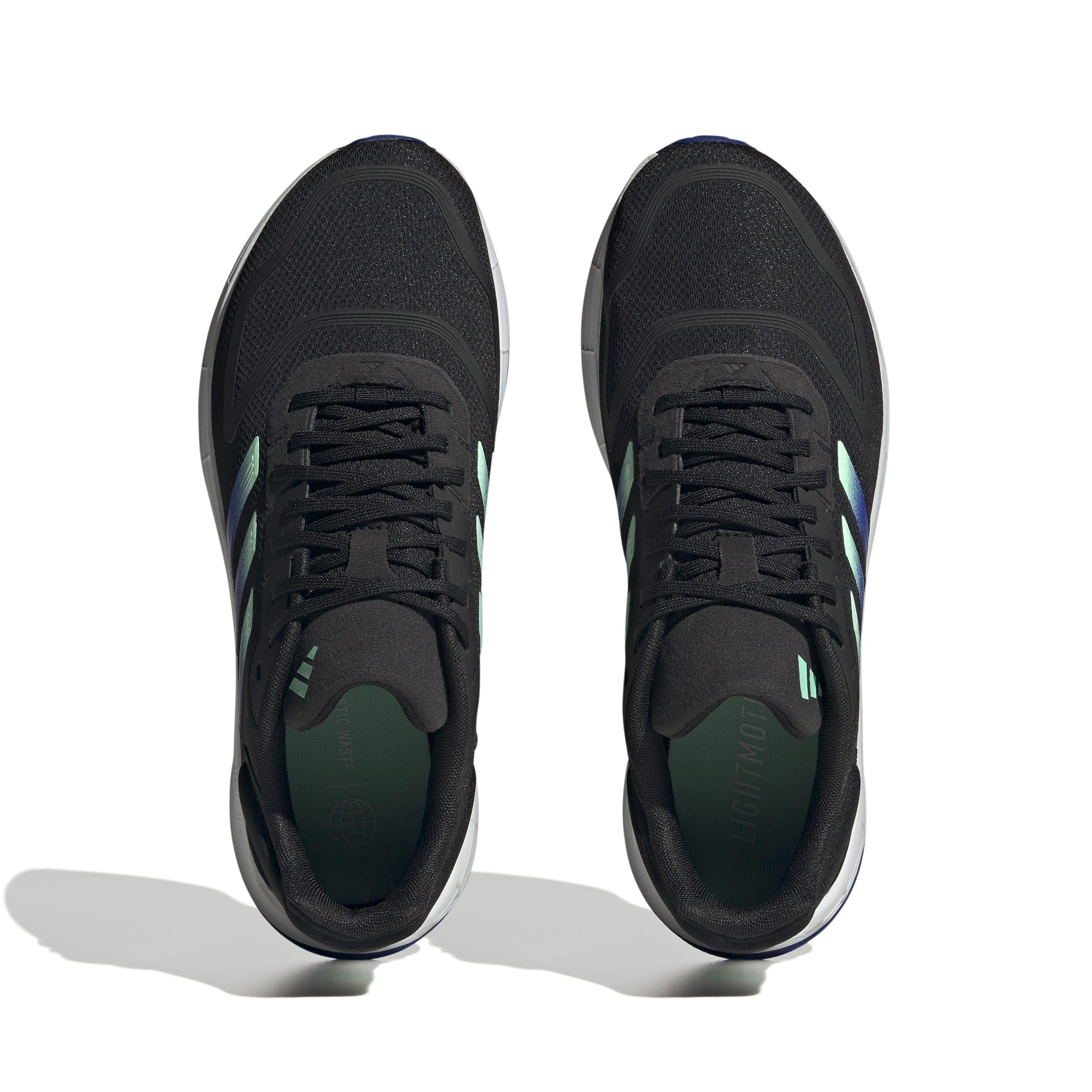 adidas Scarpe da Running Nero/Blu Uomo Duramo 10