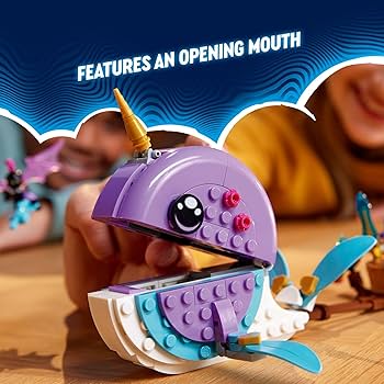 ⭐︎Noel⭐︎ Amazon.com: LEGO 71472 DREAMZzz Izzie's Narwhal Hot-Air