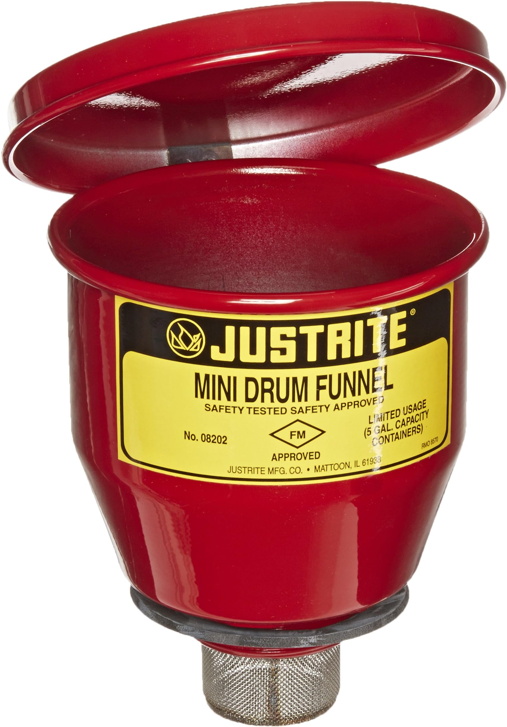 Mini-Drum Safety Funnel 4-1/2 In