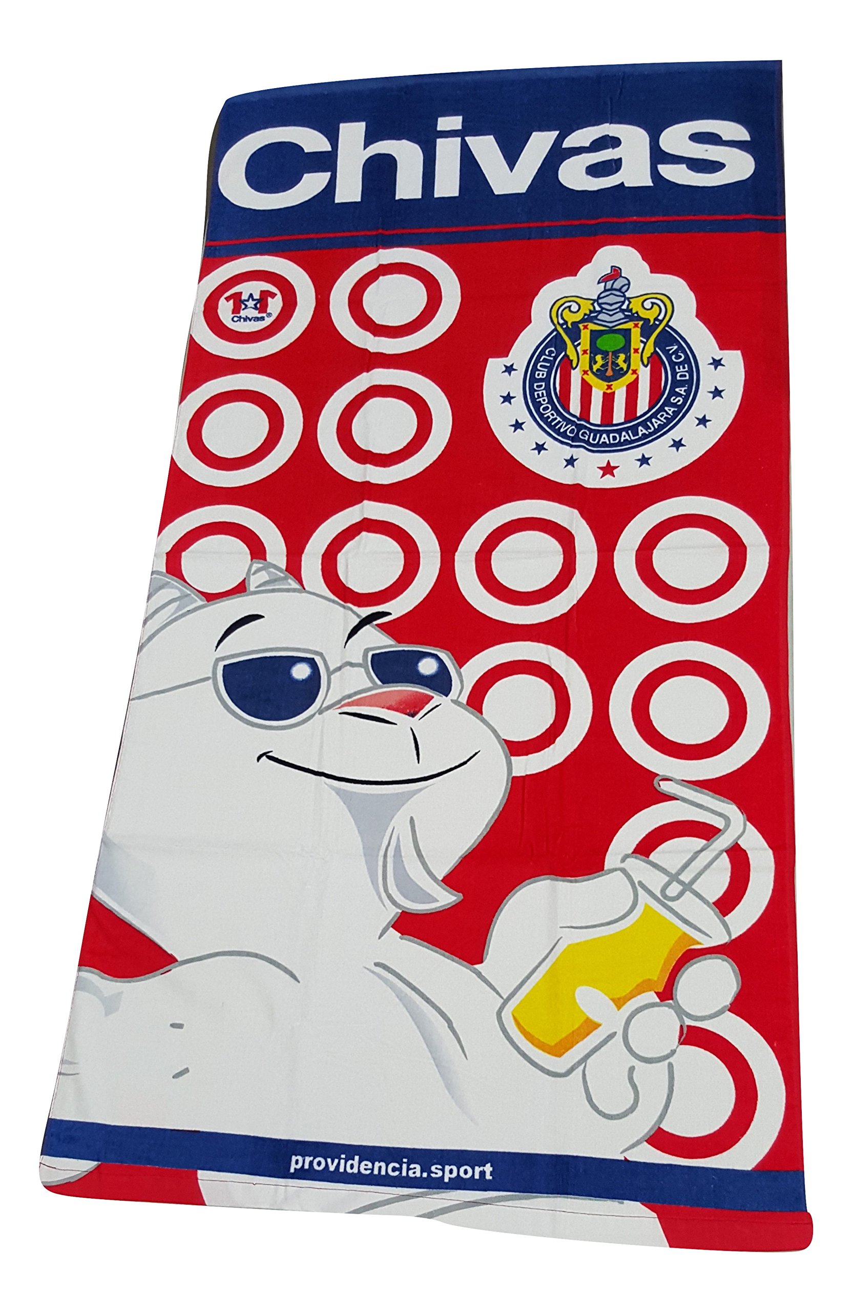 Providencia Chivas de Guadalajara Beach Towel Made (Chivas 2)