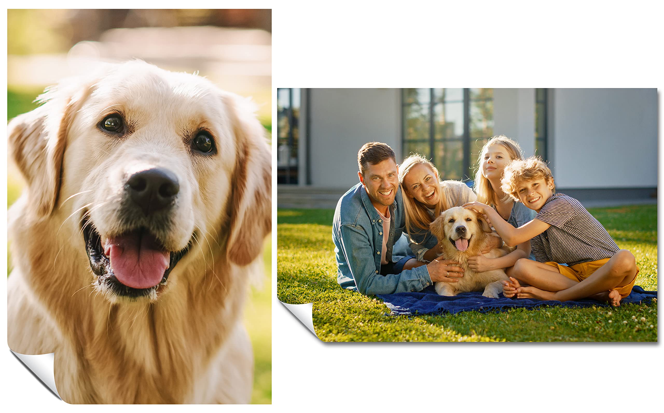 Personalised Poster Print - Unframed Wall Posters for Bedroom - Custom Wall Decorations of Photos & Images of Your Choice, 91x61cm (36x24in)