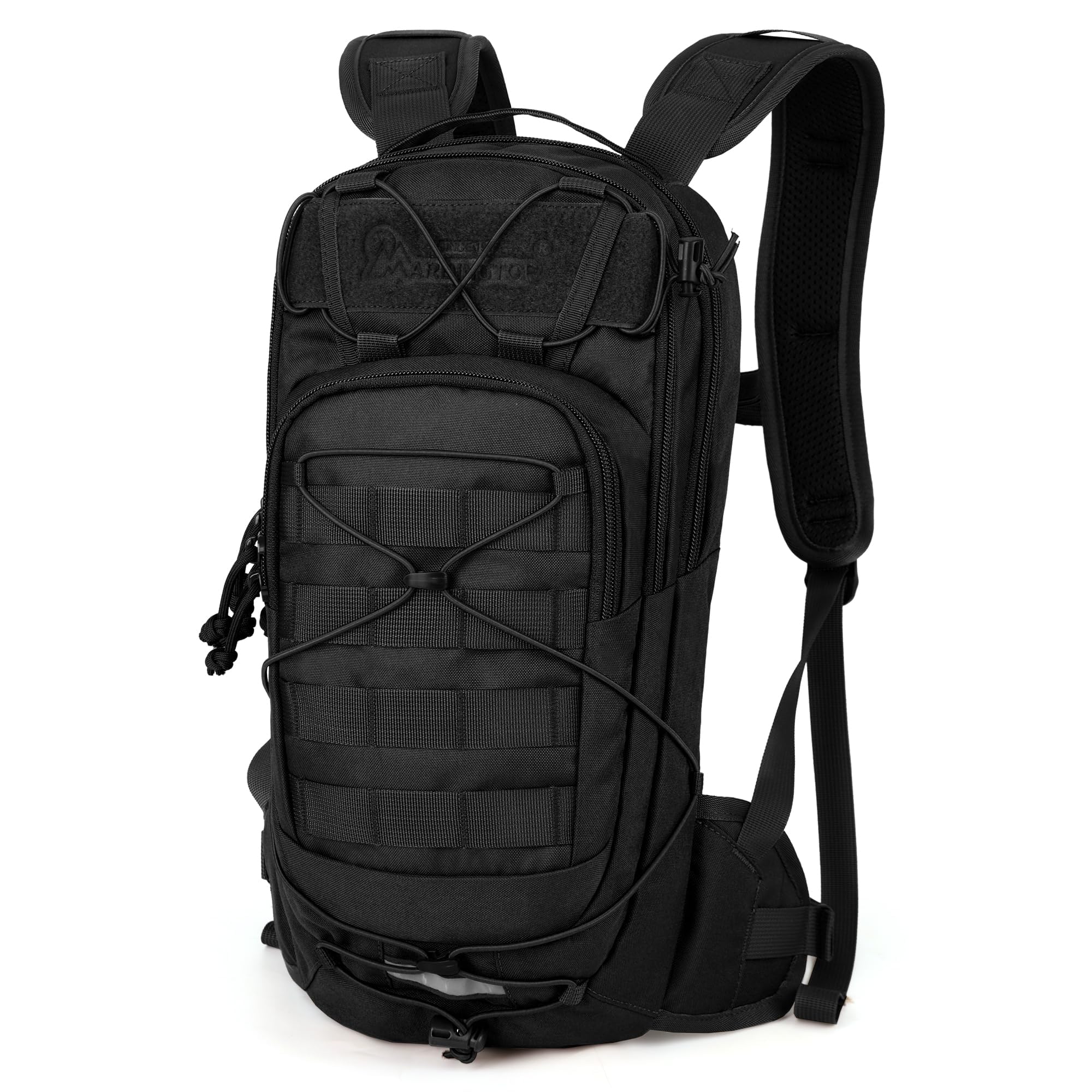 Mardingtop 10L Fahrradrucksack MIT MOLLE System Leicht und Atmungsaktiv Für Radfahren Laufen Wandern sowie Alltag
