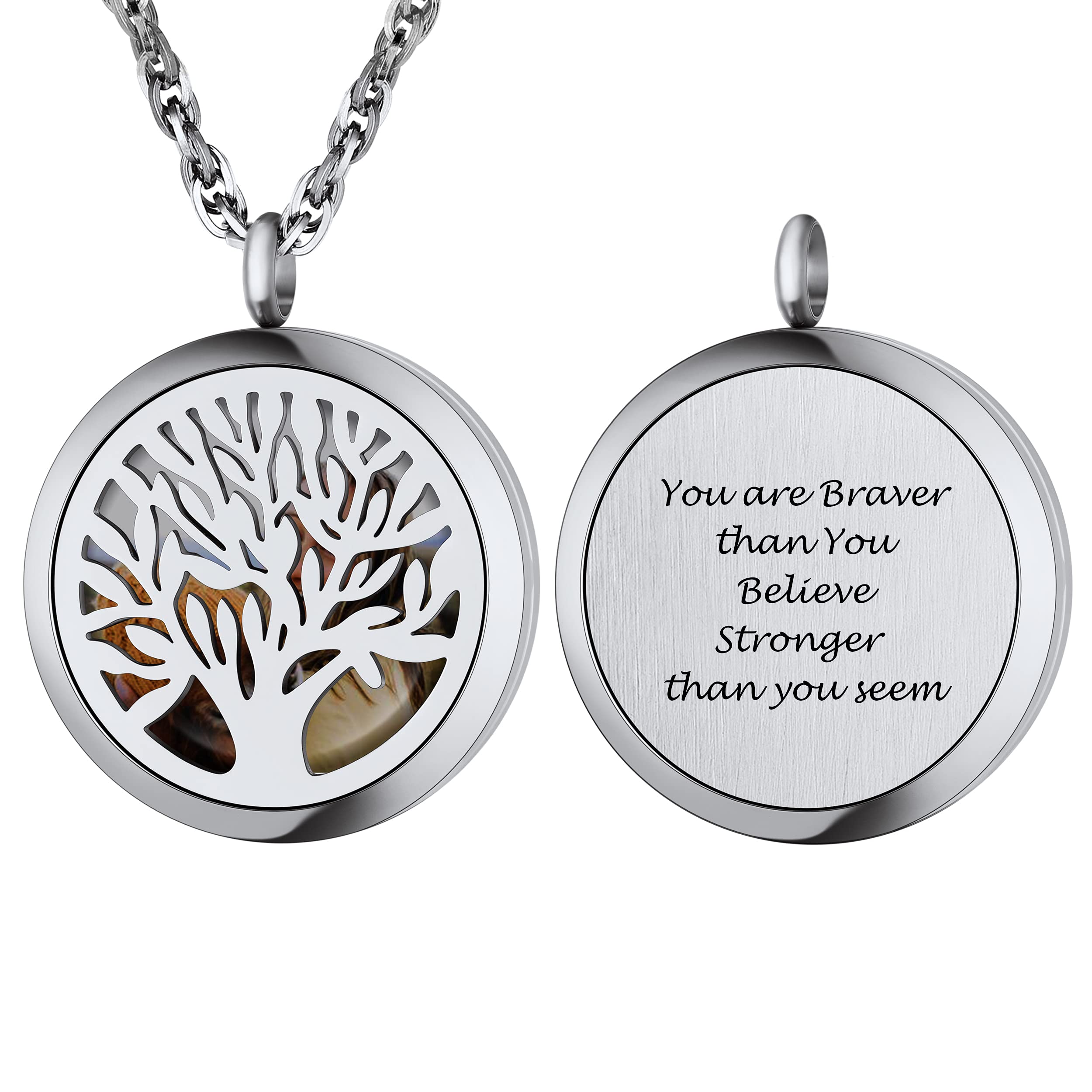 Acciaio Inox Cremazione Urna Collana Keepsake Memoriale