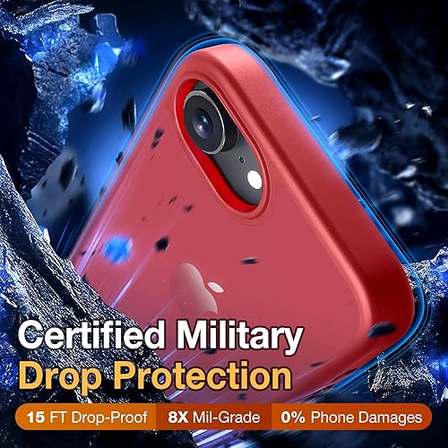 Miniatura 364 de Yriklso Strong Magnetic Case for iPhone 11 [Compatibilty with MagSafe] Protective Shockproof Cover Phone Case for iPhone 11 6.1" Frosted Purple