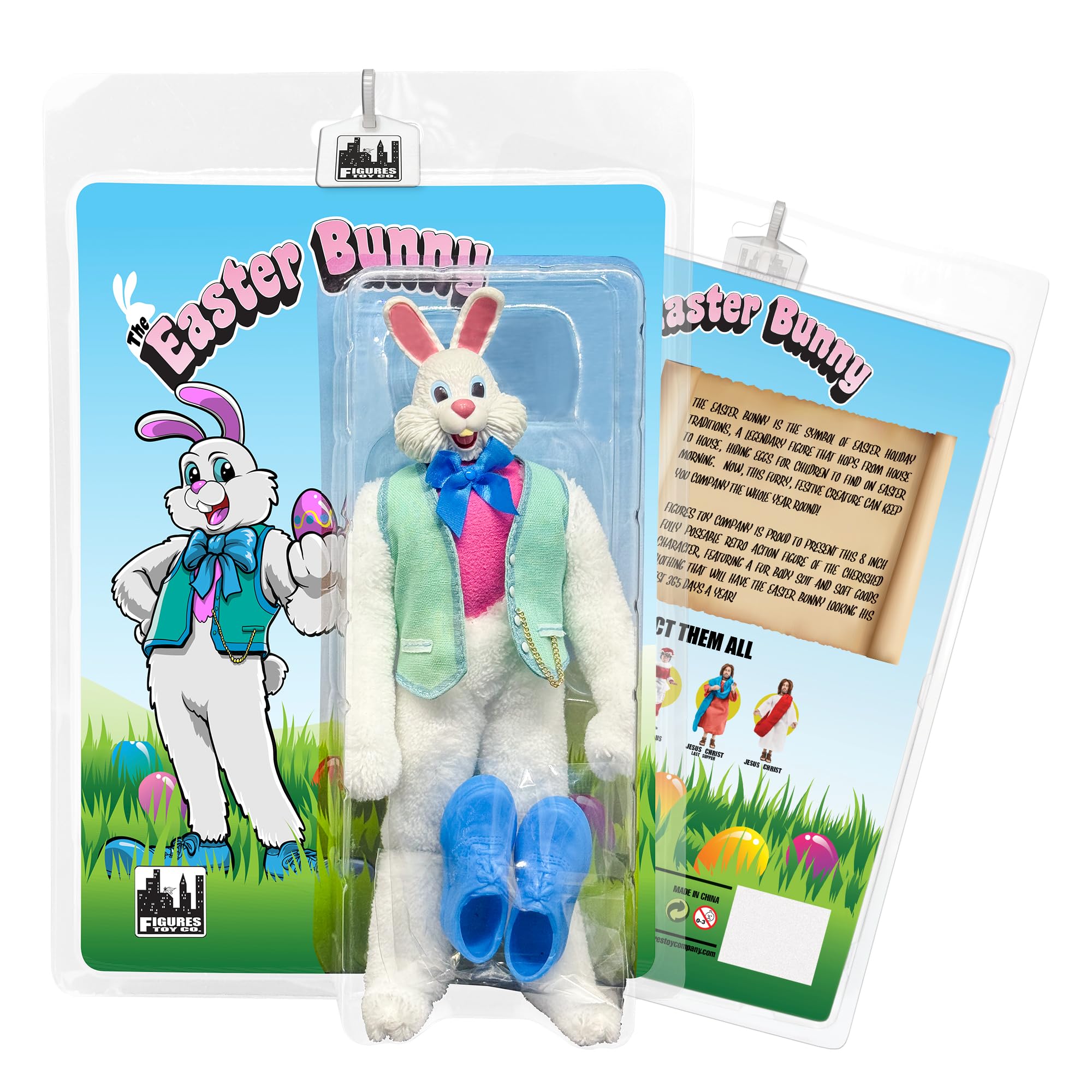 Figures Toy Company The Easter Bunny 8 Inch Action Figure
