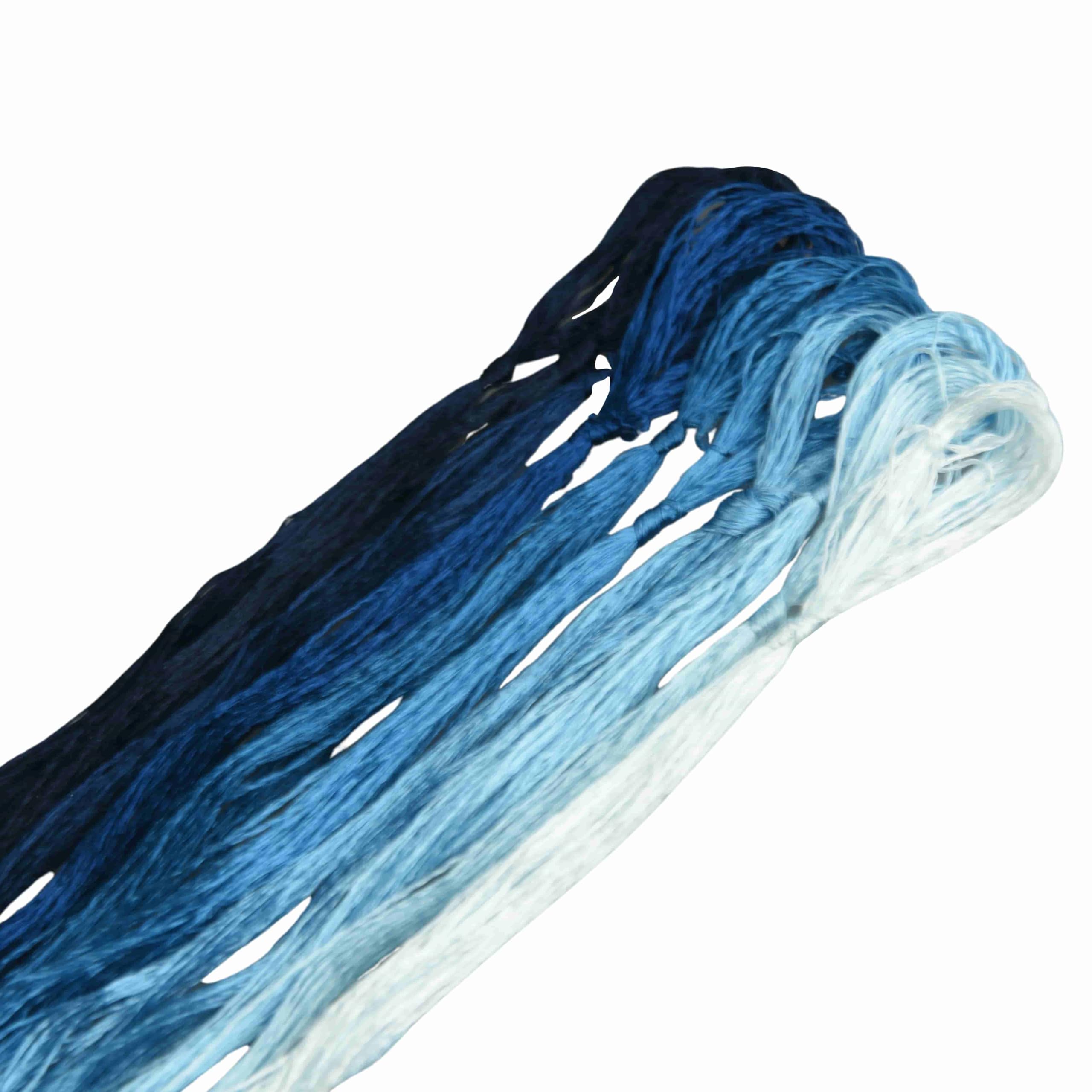 MINGGUXIUYI Colours Gradient Mulberry Silk Embroidery Threads – 22M Each, for Hand Embroidery/Cross Stitch/Knitting/DIY Crafts (56)