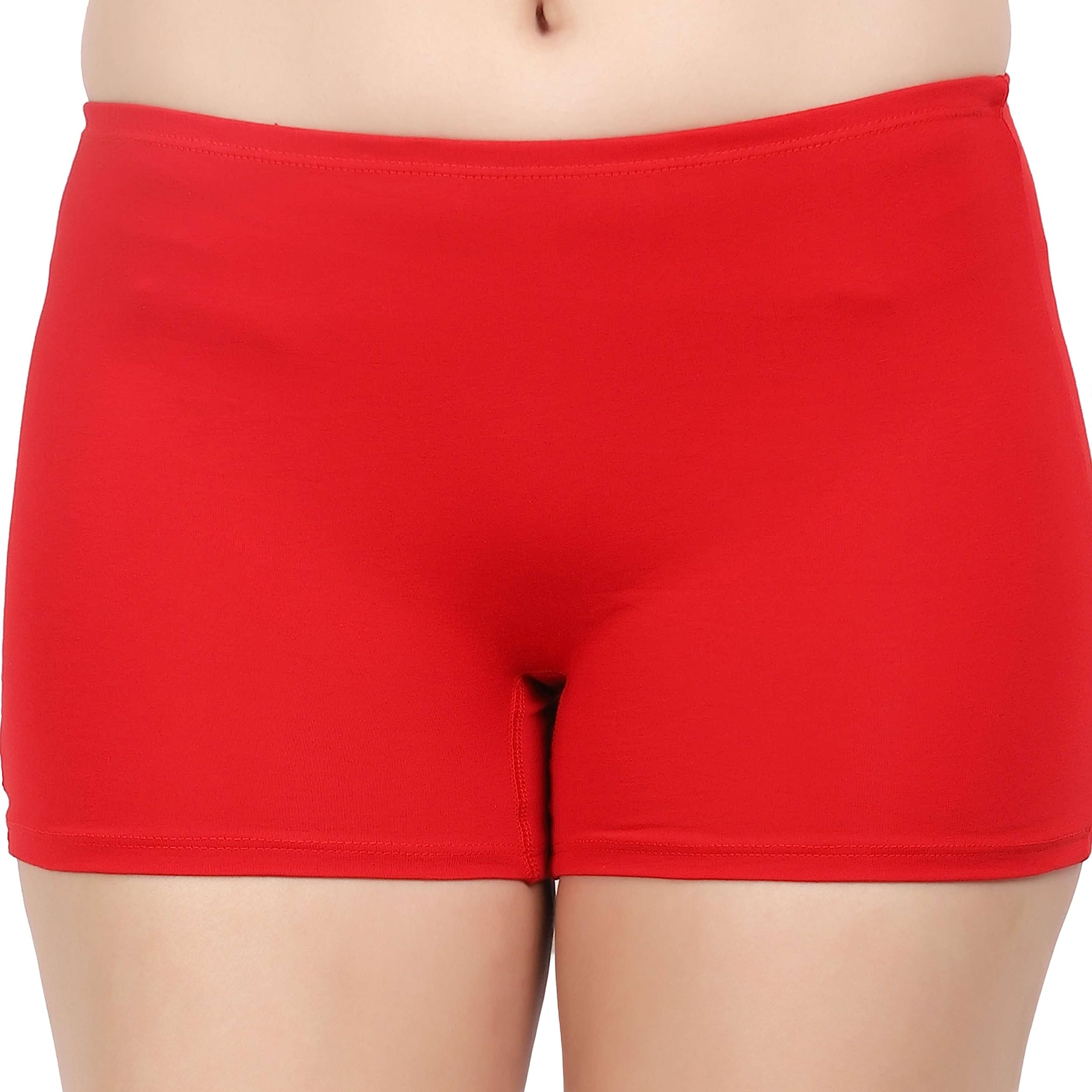 Women's Cotton Blend Regular Boy Shorts