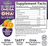 Vista 2 de Gomitas de aceite de pescado Omega 3 – Gomitas Omega3 de triple fuerza – Ácidos grasos DHA y EPA para la salud del corazón, apoyo articular