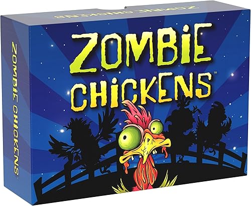 Zombie Chickens - Divertidos juegos de cartas familiares para adultos, adolescentes y niños - Juego de zombis de supervivencia, 3 formas de jugar disponible en Yaxa Colombia