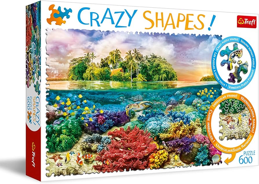 Amazon.com: Trefl Tropical Island 600 Piece Jigsaw Puzzle Crazy Amazon.com: Trefl Tropical Island 600 Piece Jigsaw Puzzle Crazy