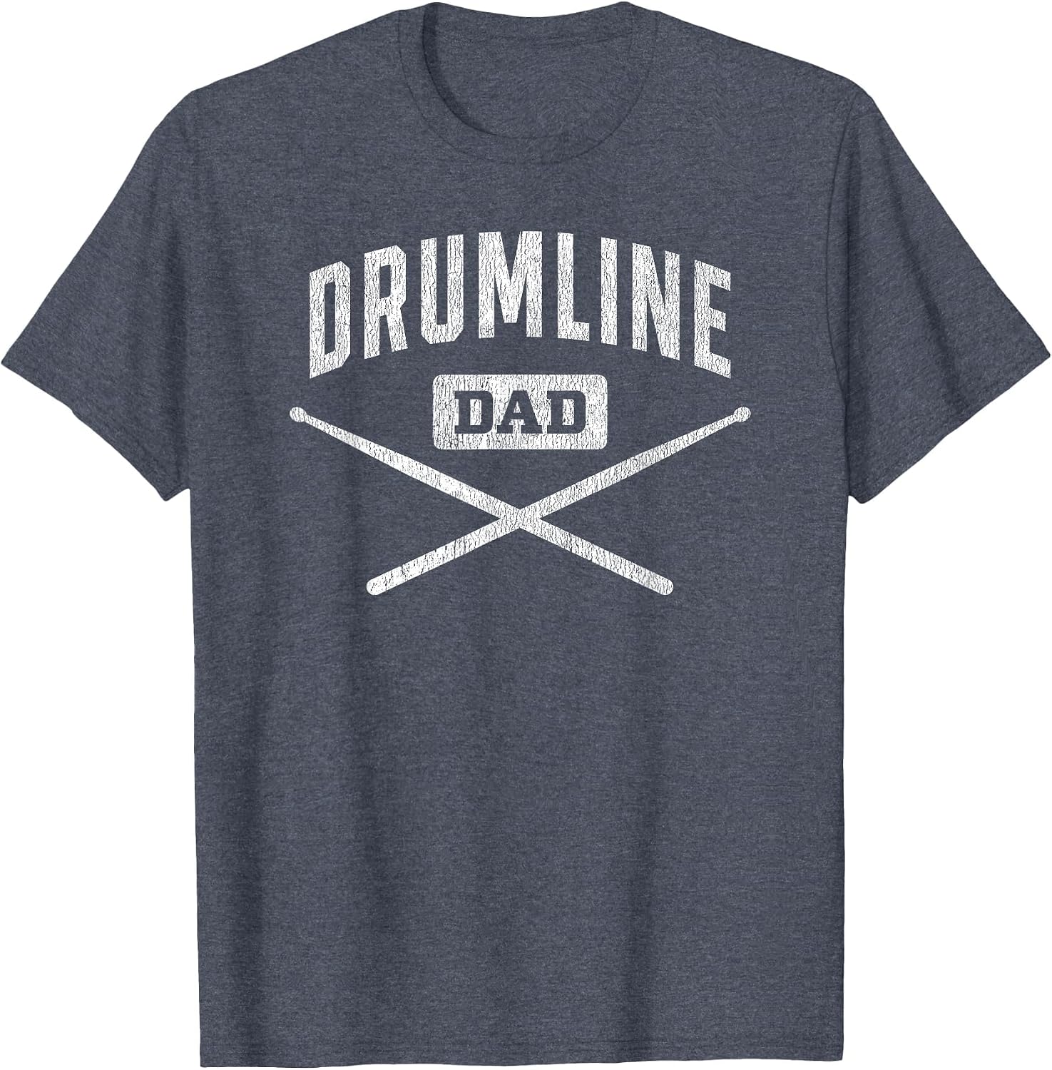 Drumline Dad Marching Band Drummer Drum Player Dad T-Shirt image 4