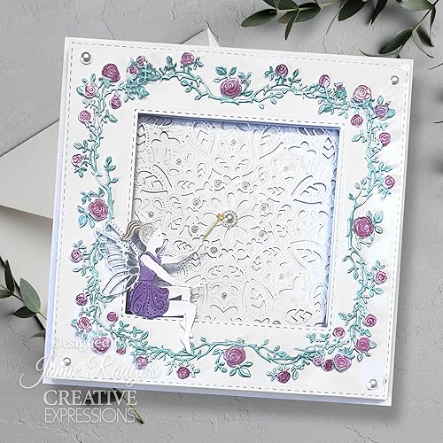 Miniatura 7 de Jamie Rodgers Fairy Wishes-Moonlit Phoebe Craft Troquel de metal, 2.7 pulgadas x 2.5 pulgadas