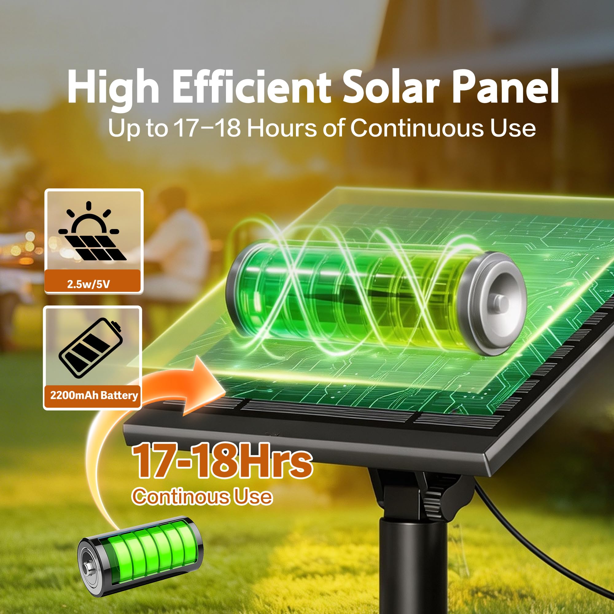 LED-Lichterkette für den Außenbereich, XSDLD-90 cm