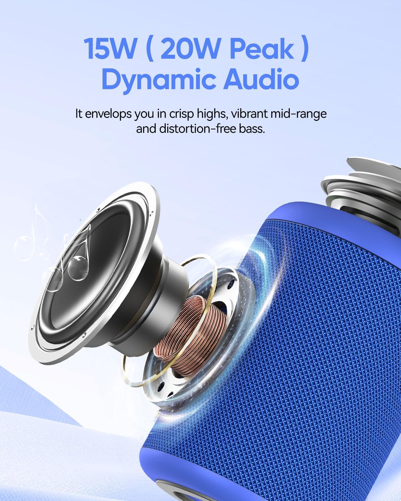 AY Portable Powerful Bluetooth Speaker, IPX7 Waterproof Speaker with Colorful LED Light and Rich Bass, Built-in Microphone, 24 Hours Playback, Perfect for Parties, Outdoors, Traveling AY Portable Powerful Bluetooth Speaker, IPX7 Waterproof Speaker with Colorful LED Light and Rich Bass, Built-in Microphone, 24 Hours Playback, Perfect for Parties, Outdoors, Traveling