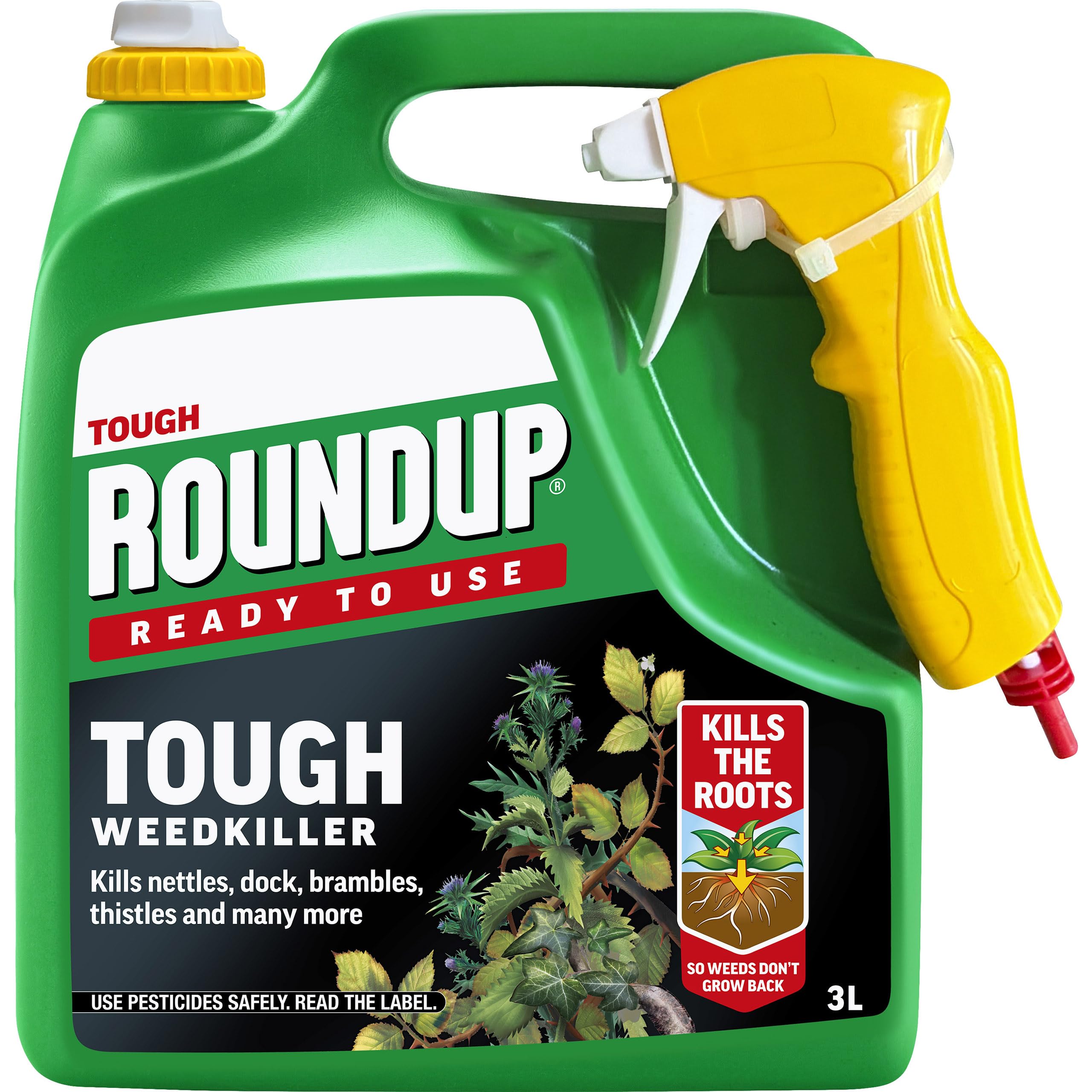 Roundup 3L XL Tough and Deep Root Weedkiller