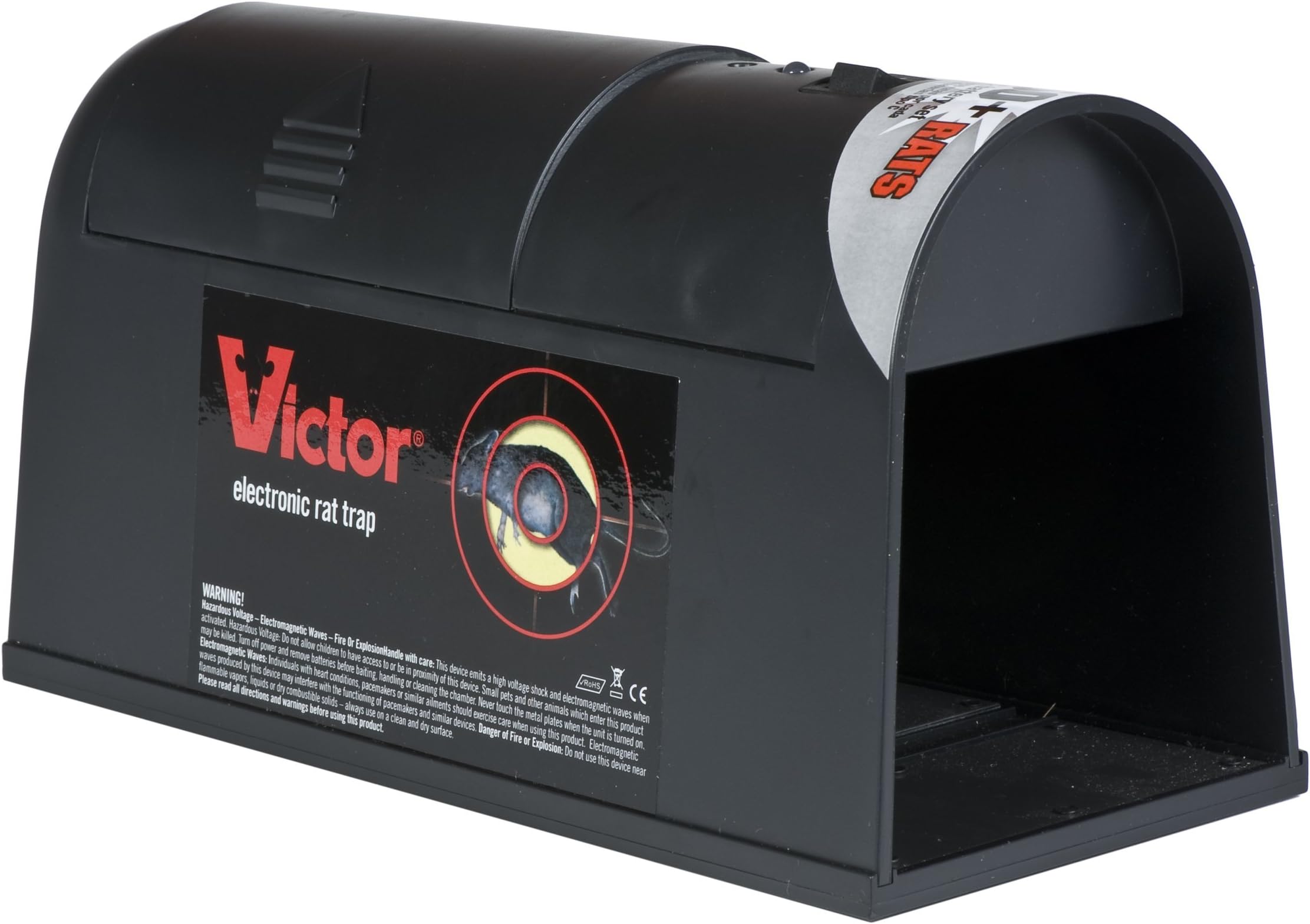 Victor Electronic Rat Trap for 100% Instant & Humane Kill Rate - Rodent Pest Control Trap #M240