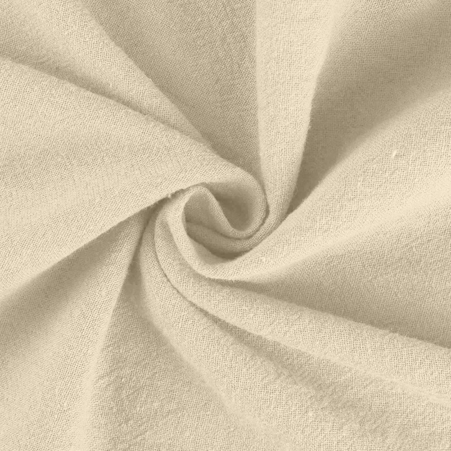 Summer Pants for Women Casual Drawstring Elastic High Waist Linen Pant Straight Wide Leg Trousers with Pockets - Image 4