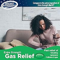 Vista 7 de Alivio de gas extra fuerte, 125 mg de simeticona (365 cápsulas blandas), alivio rápido del gas, hinchazón, plenitud, malestar doloroso, comparado