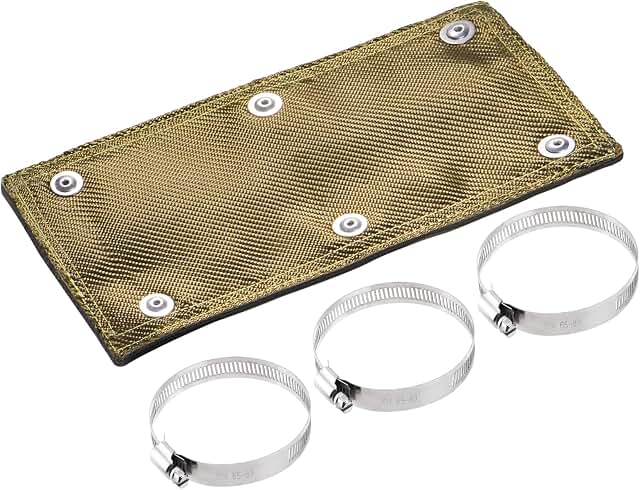 Titanium Pipe Shield 6x12