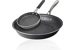 9.5in & 5.5in Scratch Proof Nonstick Pan