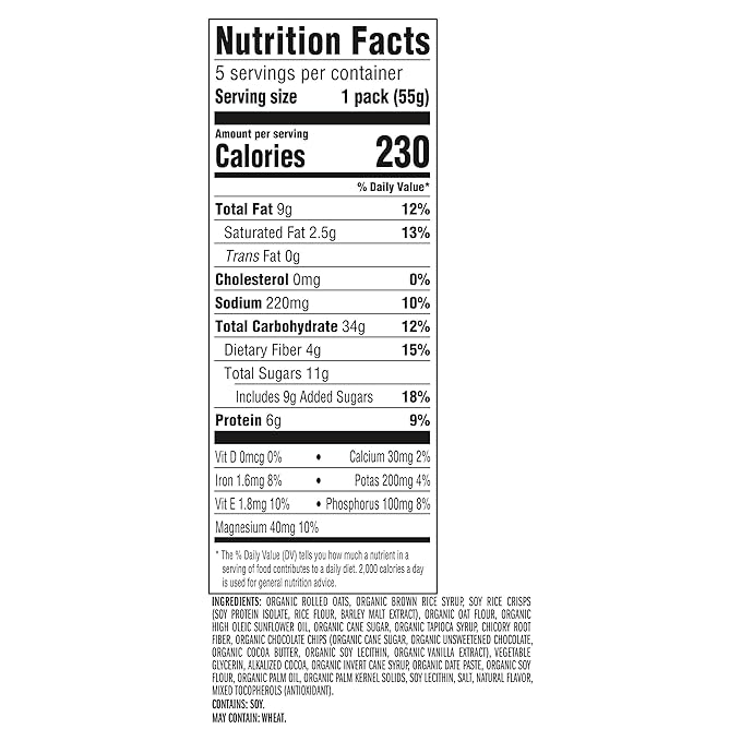 CLIF BAR Energy Bites Cookies & Creme - Avena Orgánica - 6g Proteína - 5 Paquetes miniatura 2