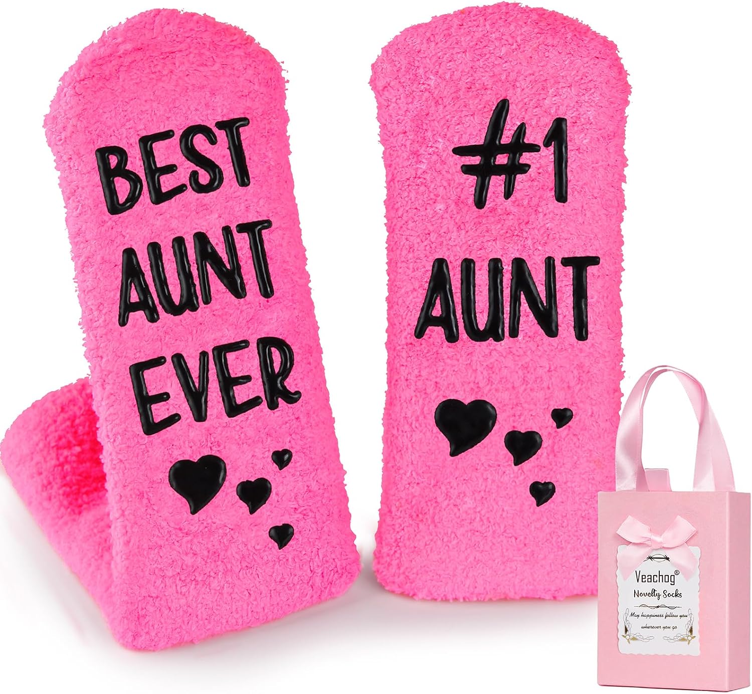 Veachog Funny Novelty Socks Gifts for Mom Grandma Nana Wife Aunt Daughter Sister Nurse Boss Mama Bear Dog Cat Mom Socks Fuzzy
