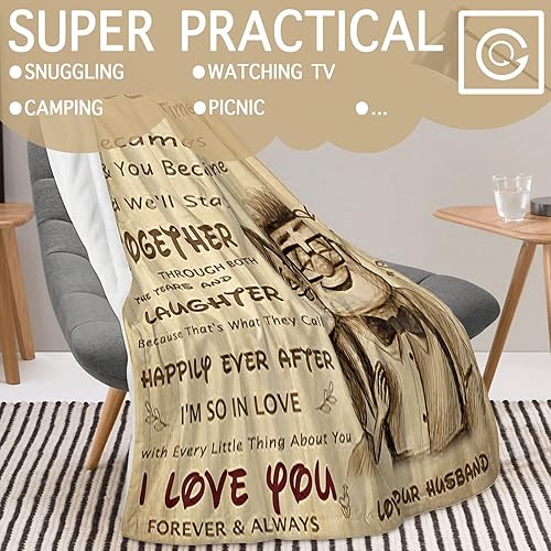 Miniatura 9 de Regalos para esposa, regalos de cumpleaños para esposa, ideas de regalo de cumpleaños para esposa, manta para mi encantadora esposa de parte del