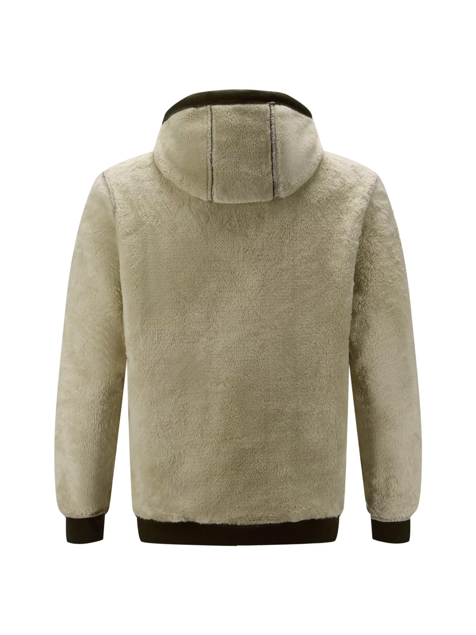 Herren Fleece Kapuzenpullover Winter Warm Hoodie