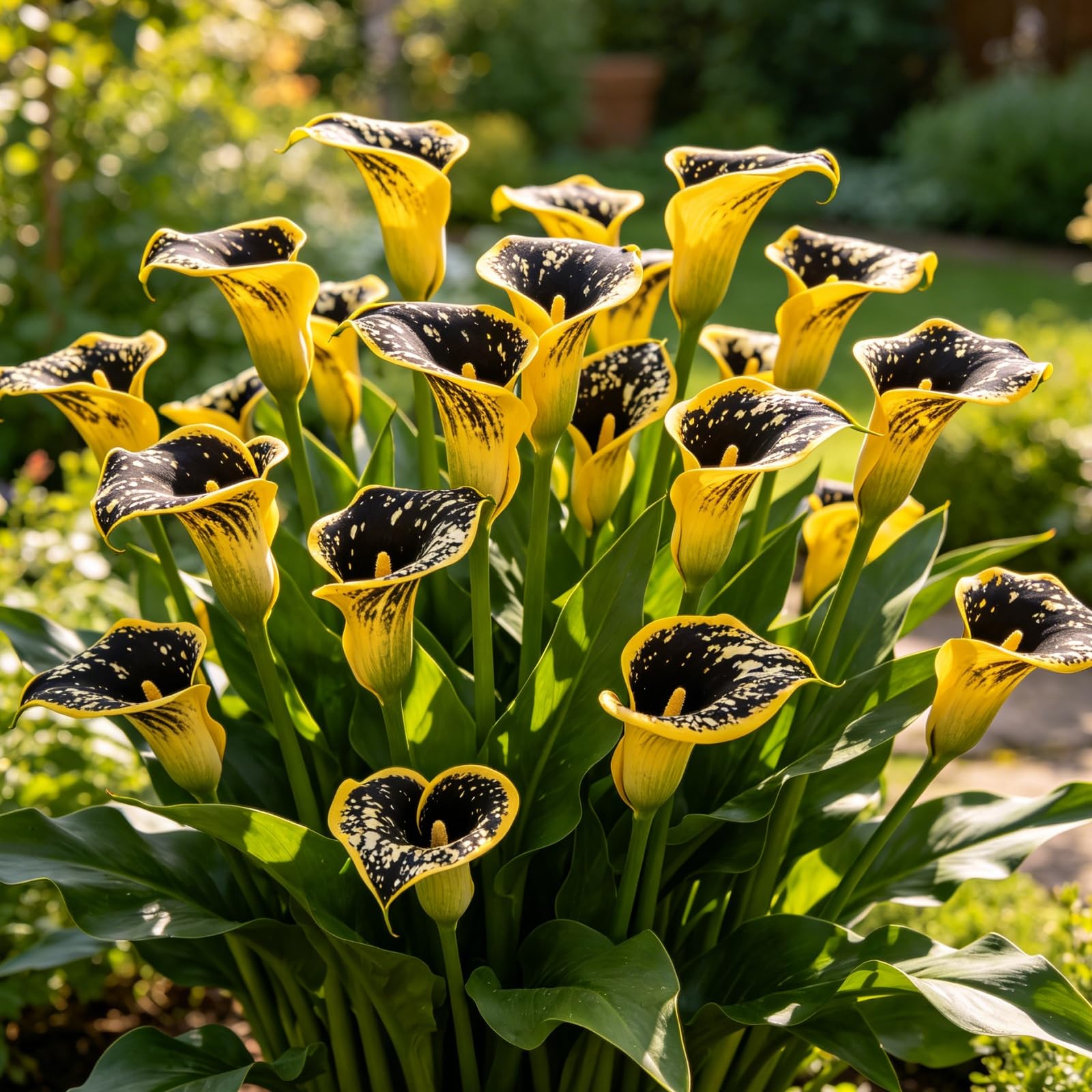 Perennial-Calla Lily Bulbs for Planting UK-Rare Colorful-Grow Well-Excellent Display-Potted -4bulbs-B