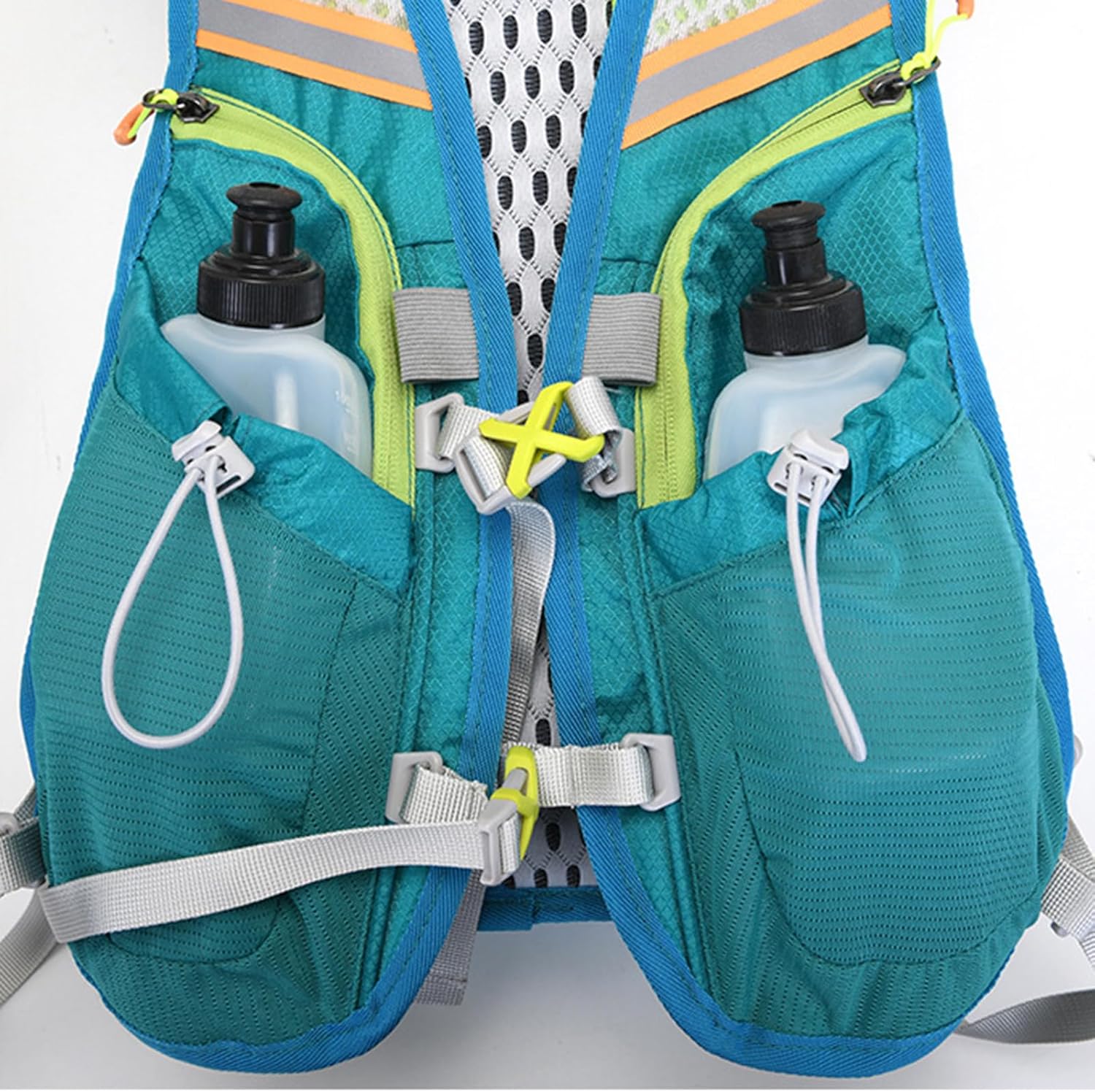 Travel Backpack Reflective Hiking Hydrations Vest Running Lightweight for Camping Running Hydrations Reflective Cycling Hiking