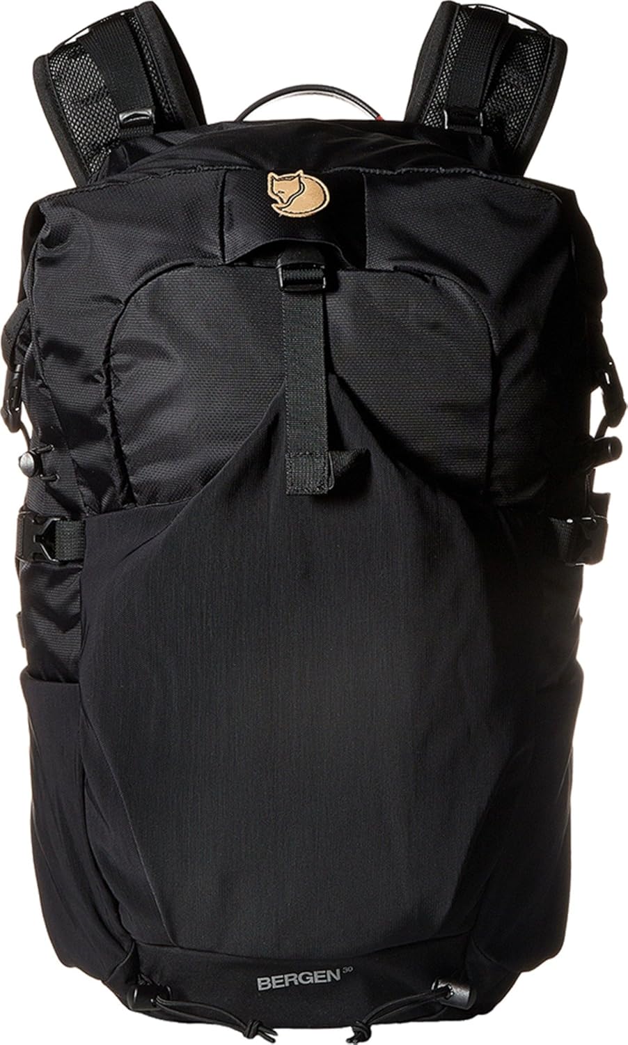 bergen all black backpack
