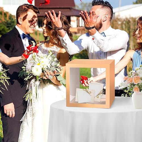 Miniatura 228 de Hxezoc Caja de tarjetas de San Valentín, buzón de cartón para el día de San Valentín para el aula de los niños, día de San Valentín, baby showers