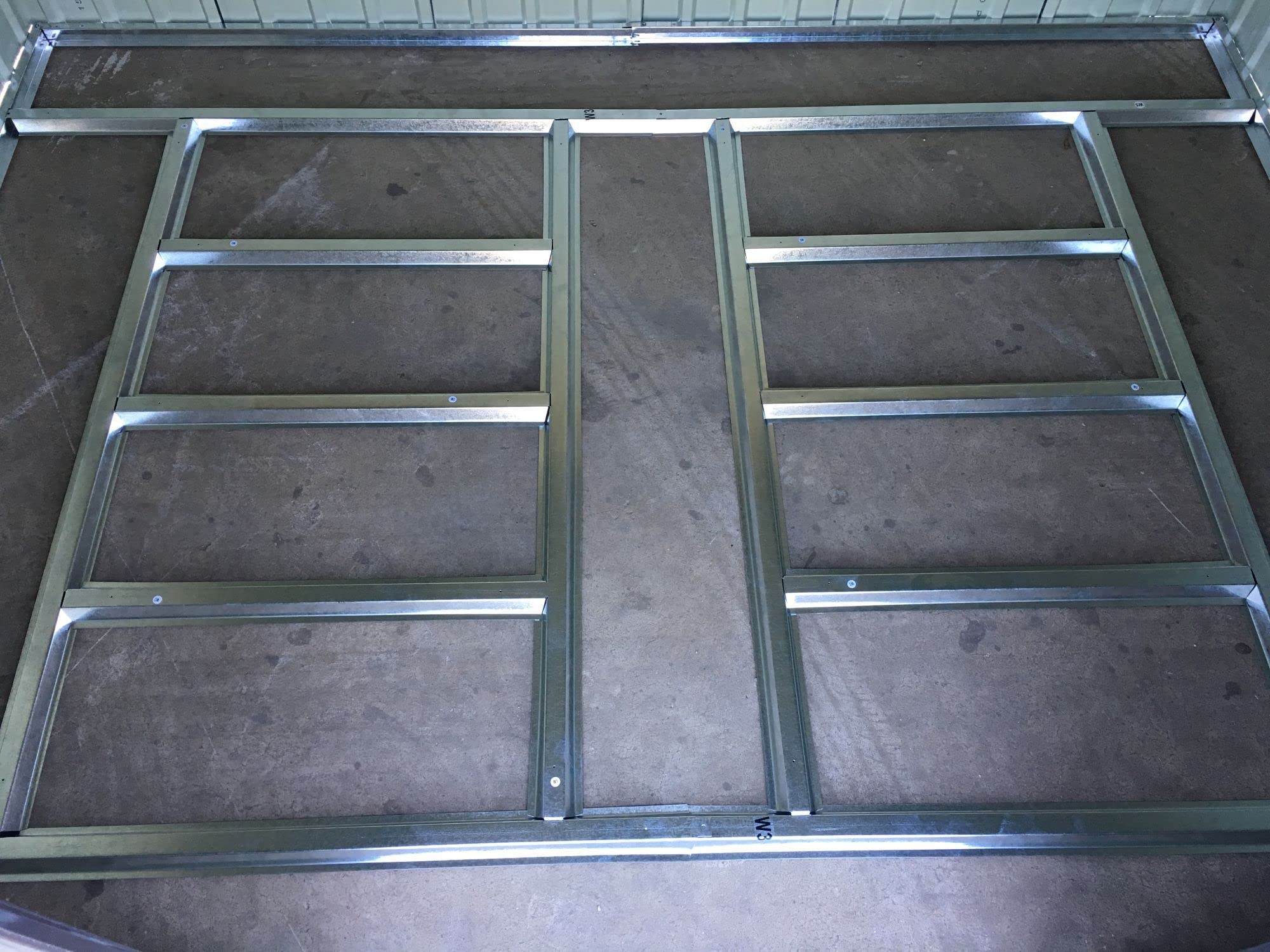 VaGo - Casetta per attrezzi da giardino, 205 x 257 x 212 cm