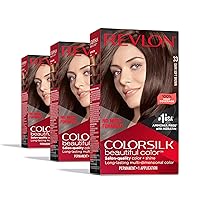 Vista 69 de Revlon ColorSilk Beautiful Color 41 marrón medio 1 ea (paquete de 5)