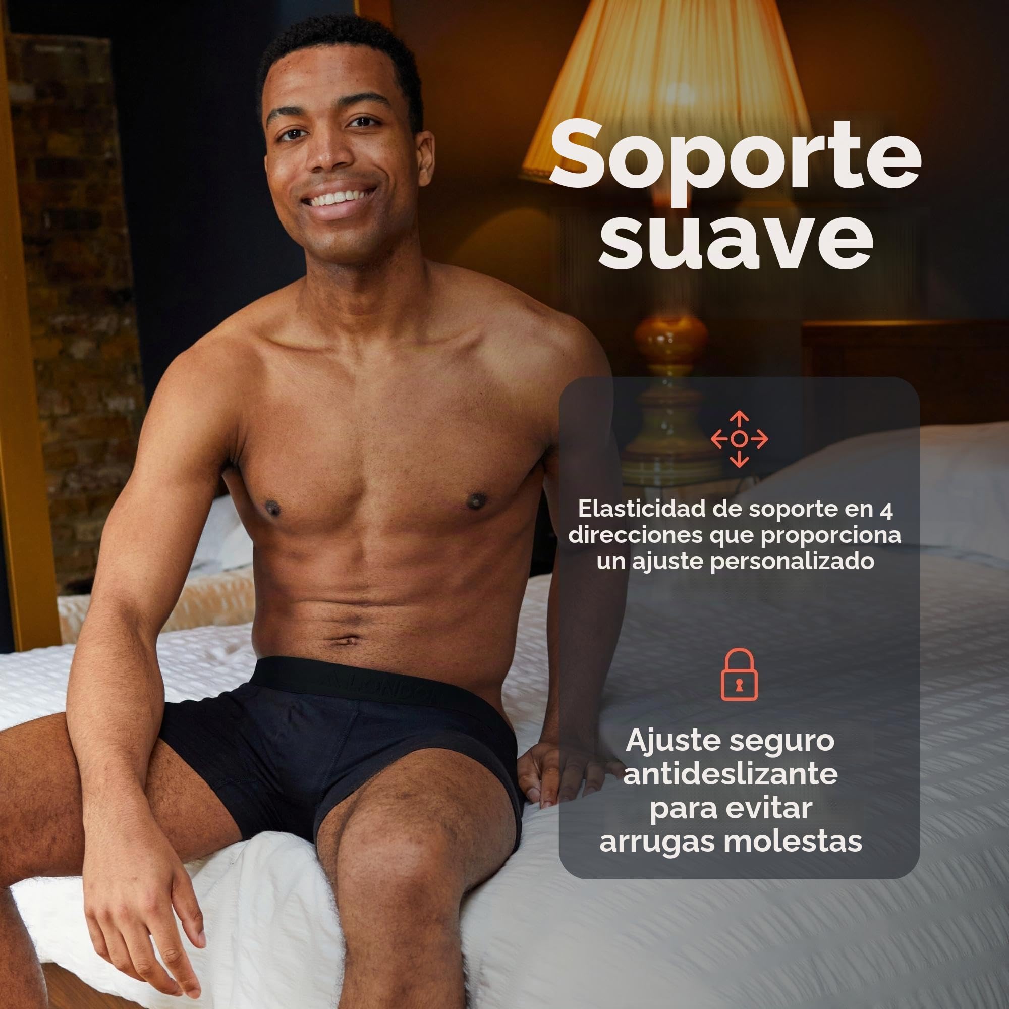 FM London Bóxers para Hombre Paquete de 5 con tecnología de protección contra olores HyFresh