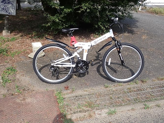 Amazon | STAIR 折りたたみ マウンテンバイク 自転車 シマノ21段変速
