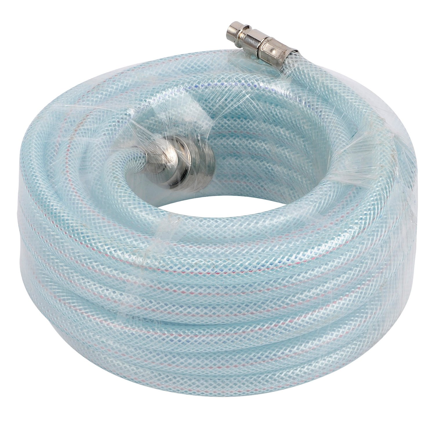 PowerplusAir pneumatic compressure coil hose Pipe tube PVC, 10 m 8 x 13 mm with coupling - POWAIR0201 by PowerplusAir