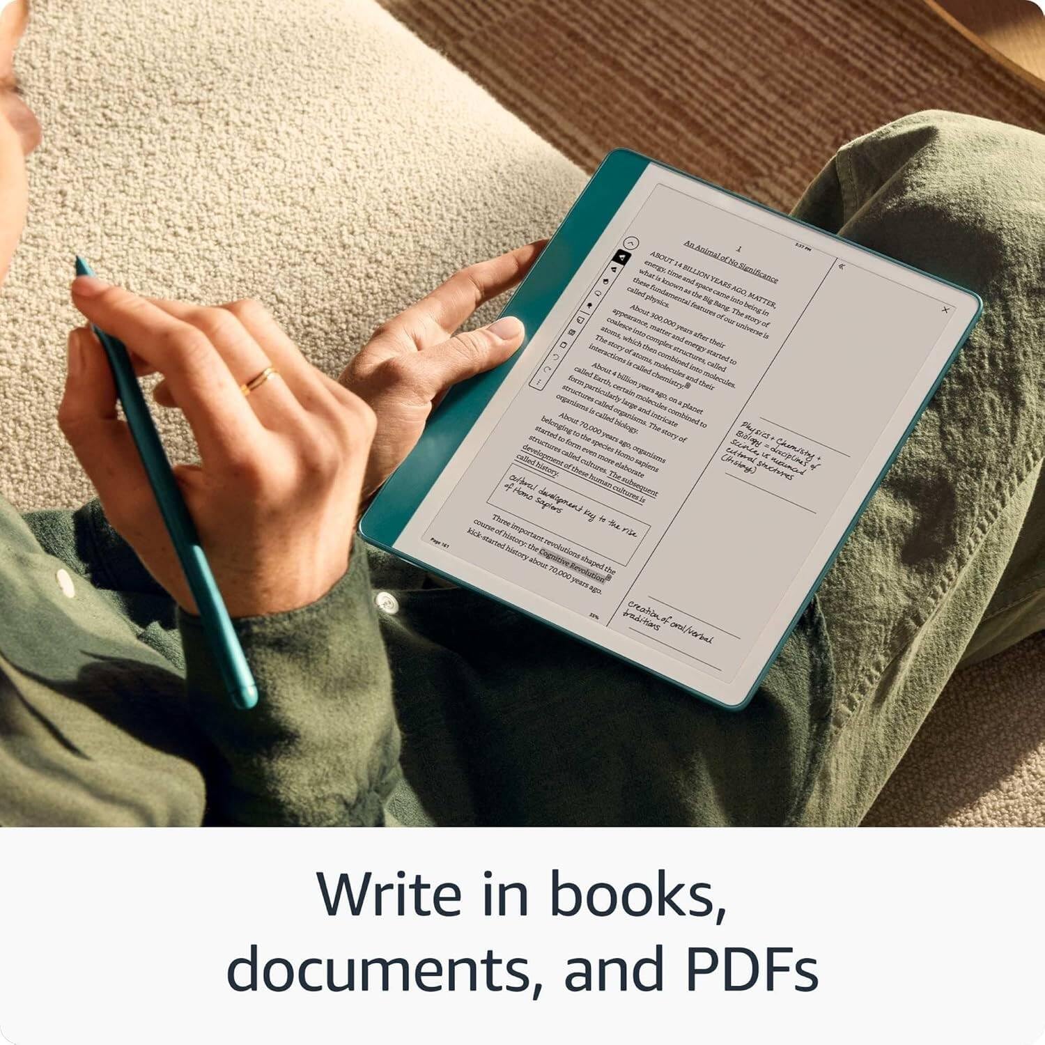 NEW Kindle Scribe 64GB (2024) Redesigned display with uniform