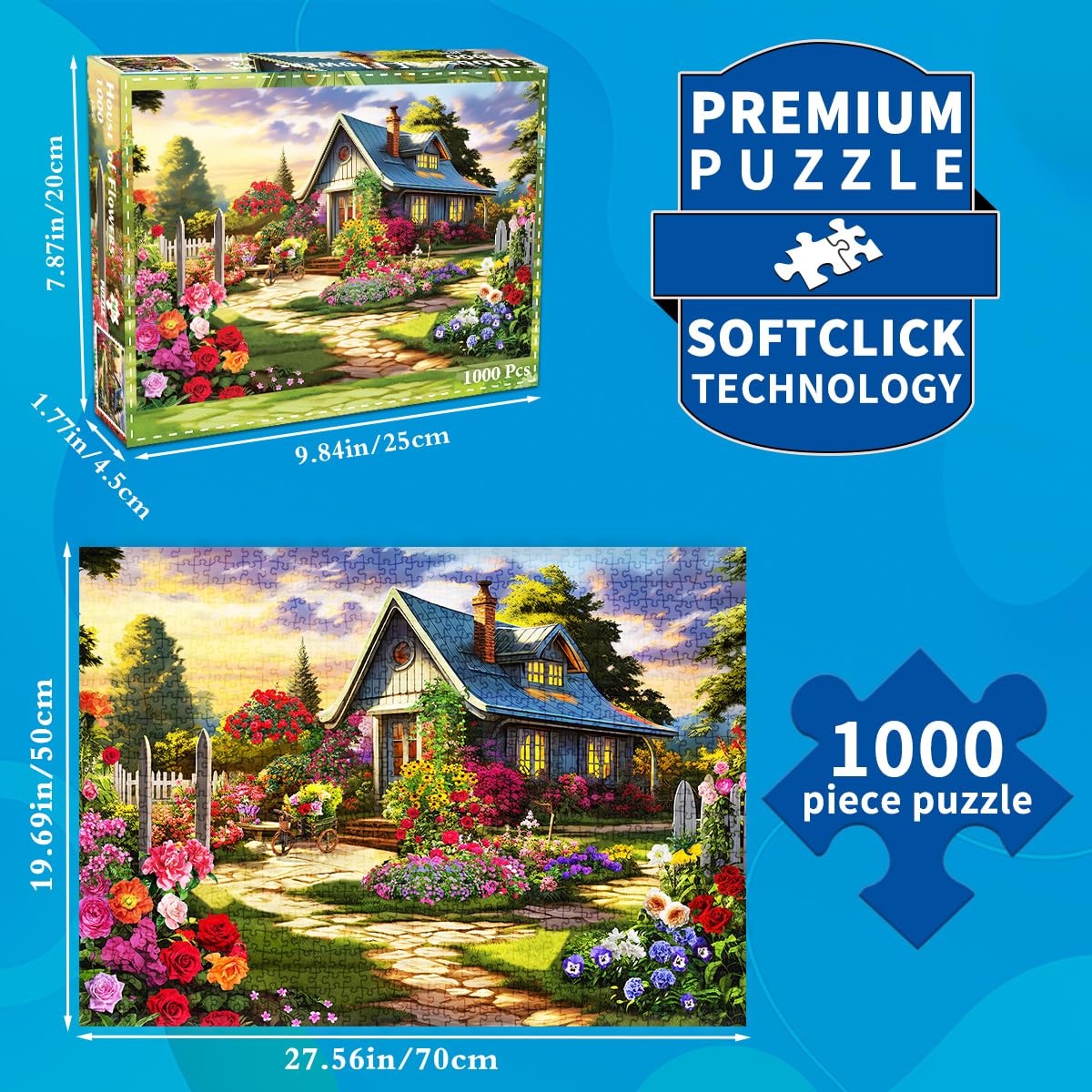 1000 Piece Adult Puzzle 1000 Piece Jigsaw Puzzle For Adults - Beautiful ...